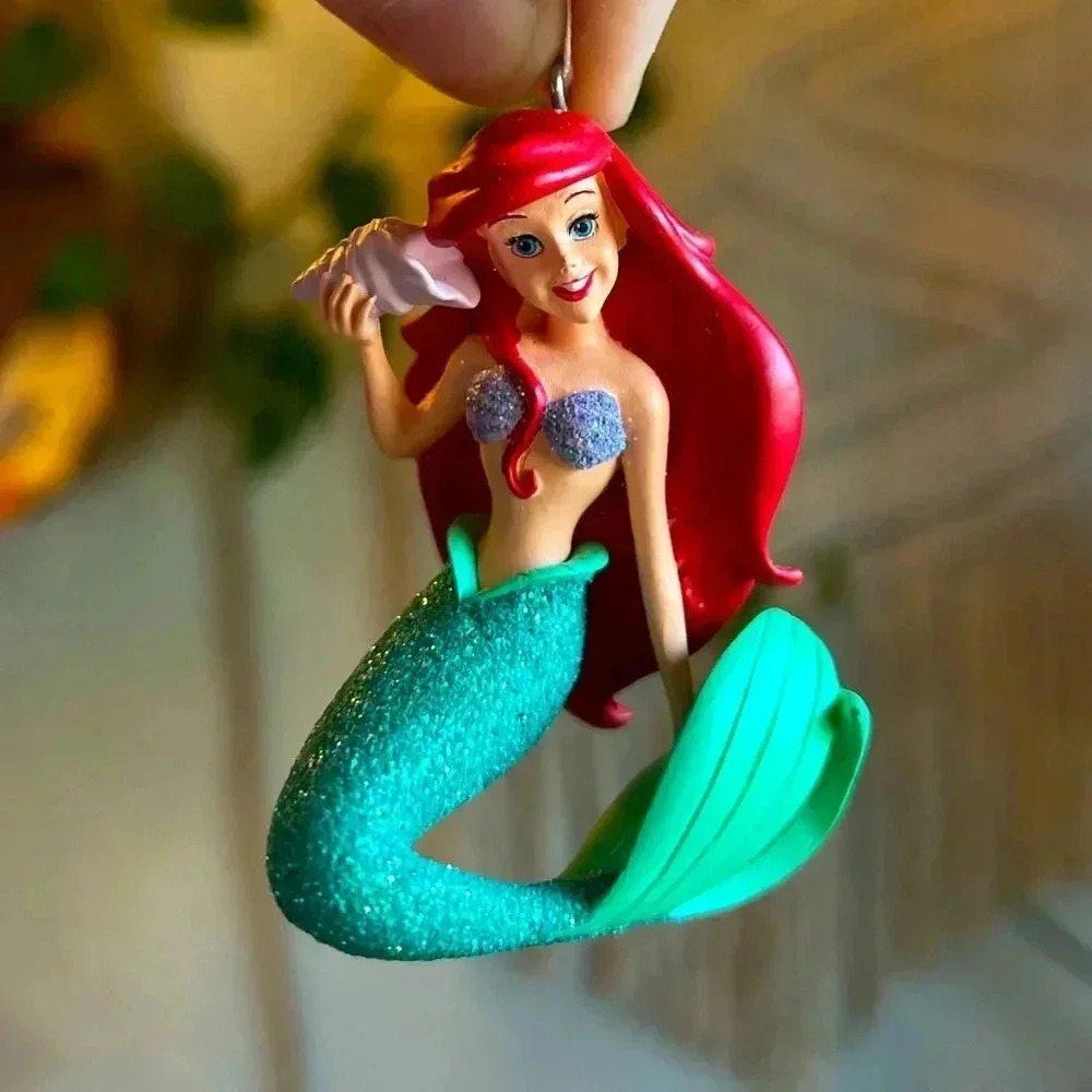 Disney Ariel “The Little Mermaid” Glitter Christmas Ornament, Mermaid Tree Decor